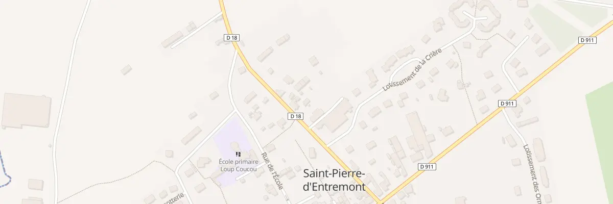 Plan du 17 Rue de Vassy à Saint-Pierre-d’Entremont