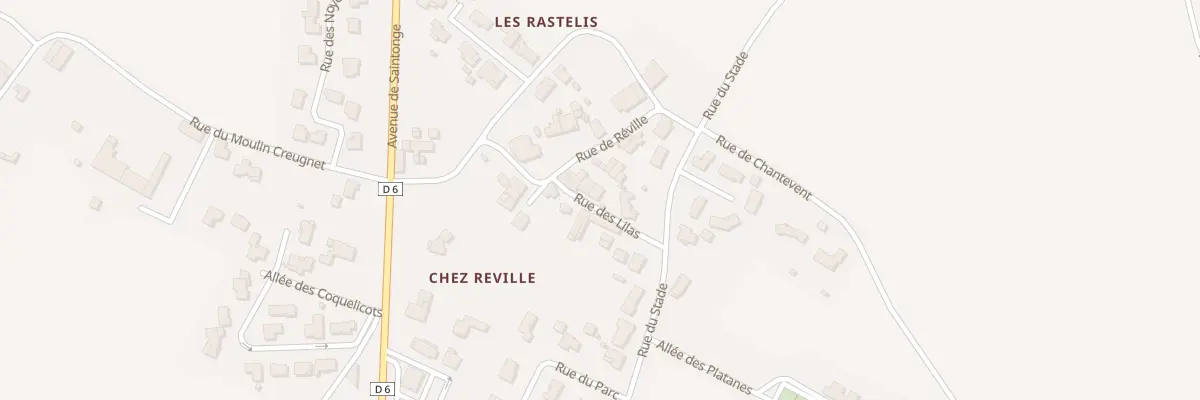 Plan du 7 Rue des Lilas à Tesson