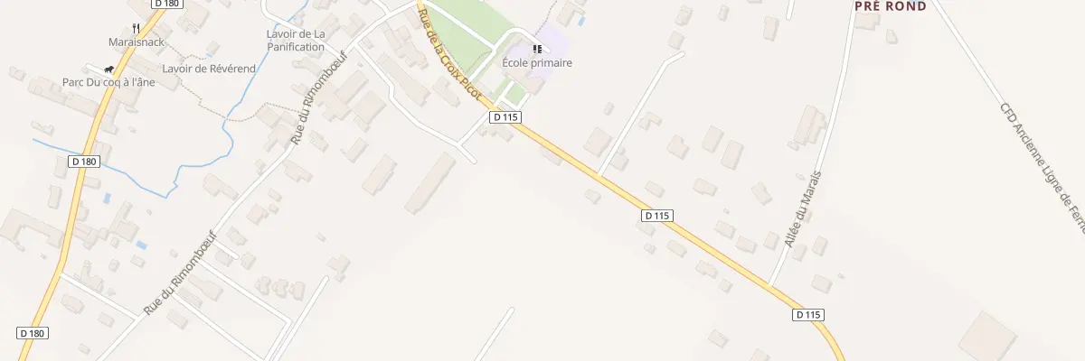 Plan du 18 Rue de la Croix Picot à Saint-Georges-de-Rex