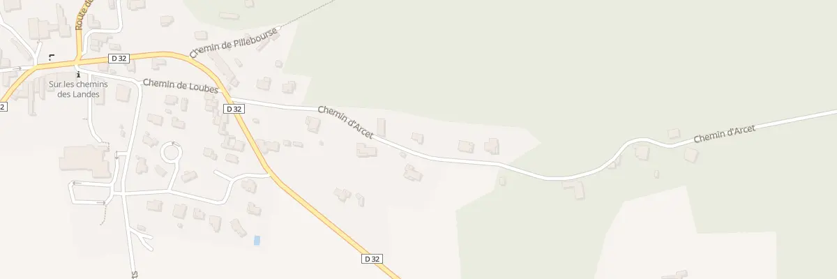 Plan du 245 Che d’Arcet à Montaut