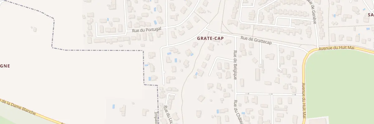 Plan du 24 Rue de Grattecap à Blanquefort