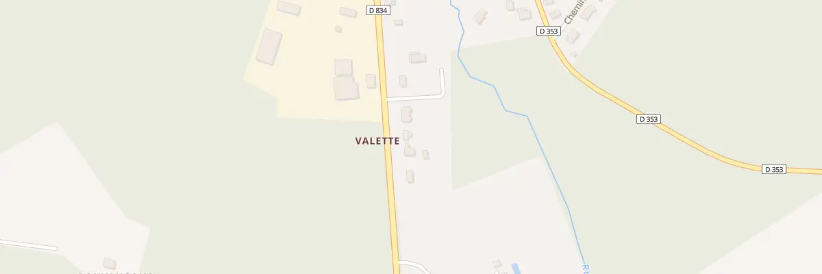 Plan du 309 Rte de Mont-de-Marsan à Garein