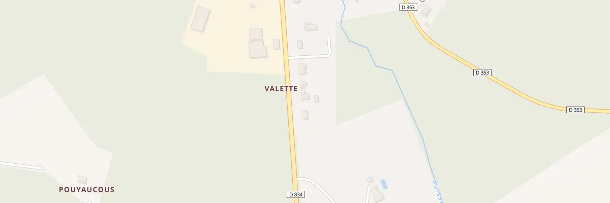 Plan du 329 Rte de Mont-de-Marsan à Garein