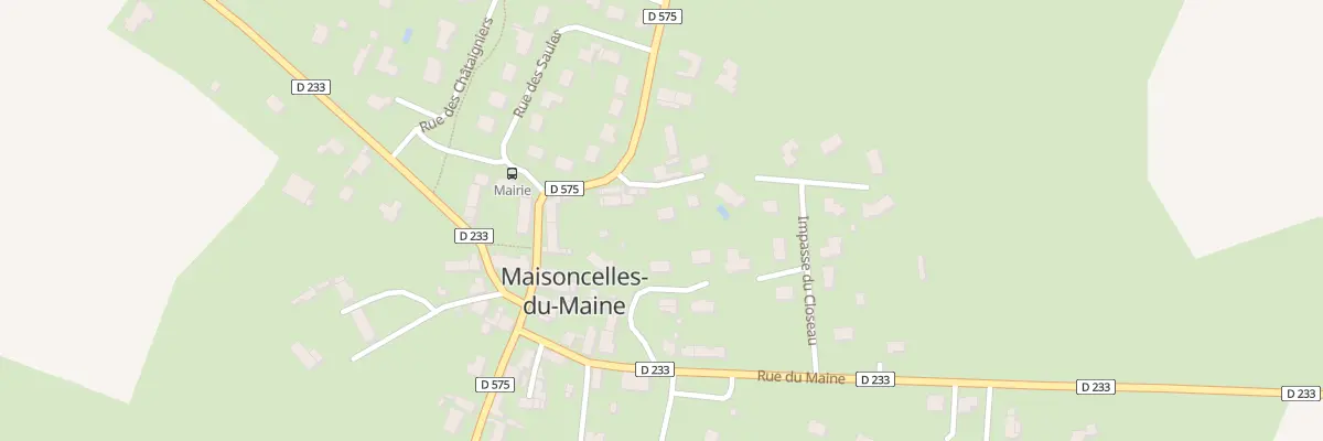 Plan du 4 Imp des Poiriers à Maisoncelles-du-Maine