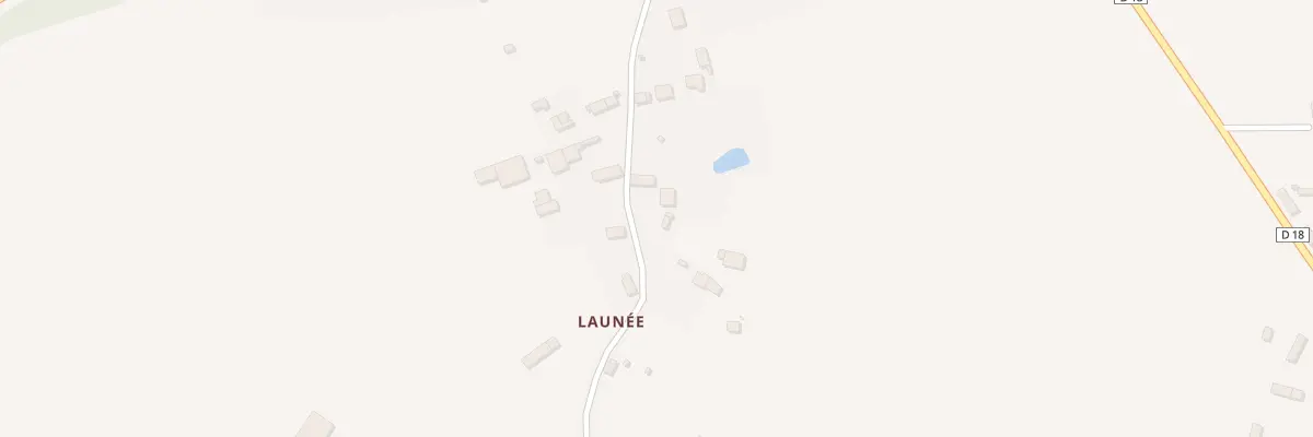 Plan du 198 Launee à Saint-Pierre-d’Entremont