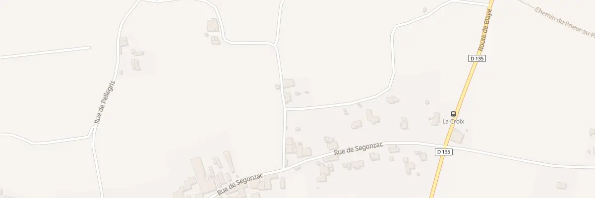 Plan du 46 Segonzac à Saint-Genès-de-Blaye