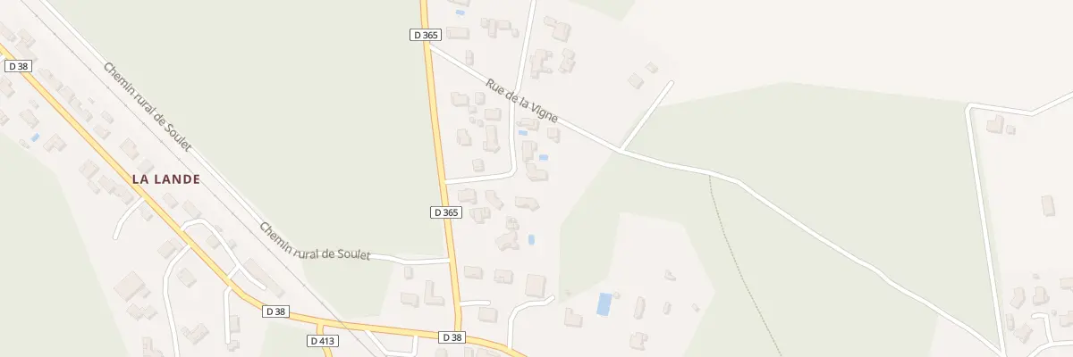 Plan du 70 Rue de la Treille à Saint-Martin-d’Oney