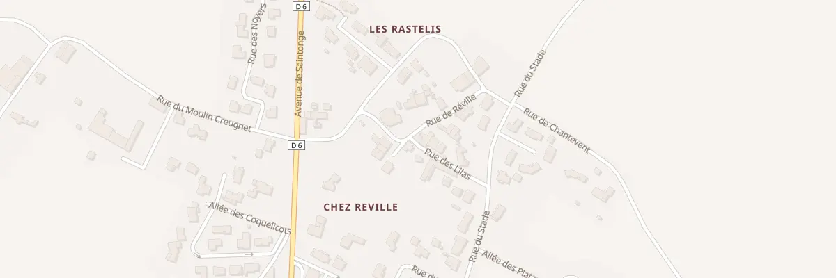 Plan du 1 Rue des Lilas à Colombiers