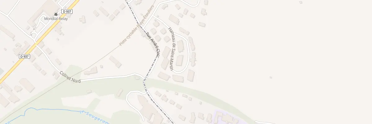 Plan du 44 Rue du Muscat à Saint-Martin-Lacaussade