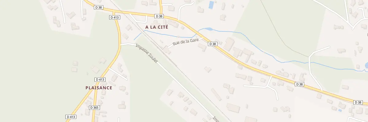 Plan du 101 Rue de la Gare à Saint-Martin-d’Oney