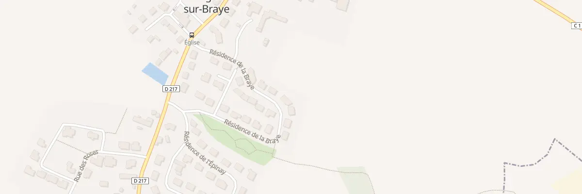 Plan du 4 Résidence de la Braye à Parigné-sur-Braye