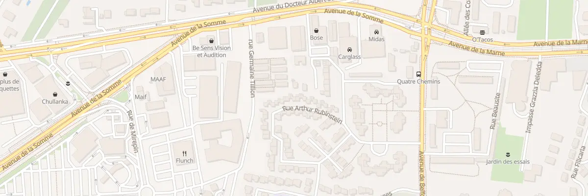 Plan du 31 Rue Arthur Rubinstein à Mérignac