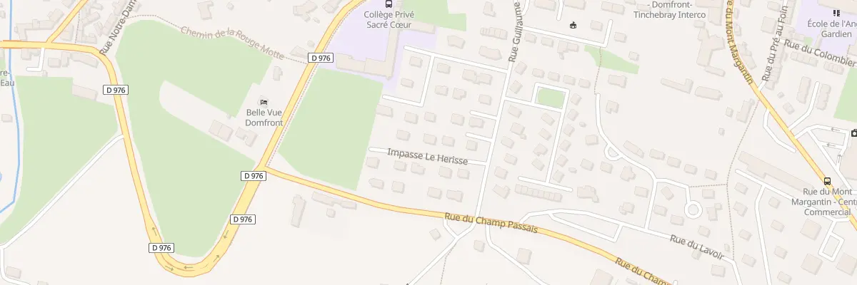 Plan du 4 Imp le Herisse à Domfront en Poiraie