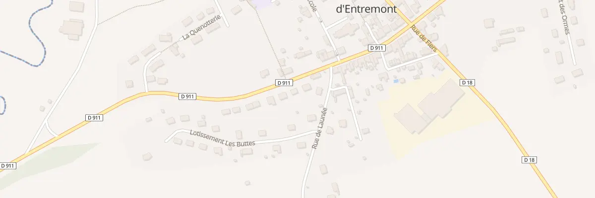 Plan du 40 Rue de Tinchebray à Saint-Pierre-d’Entremont