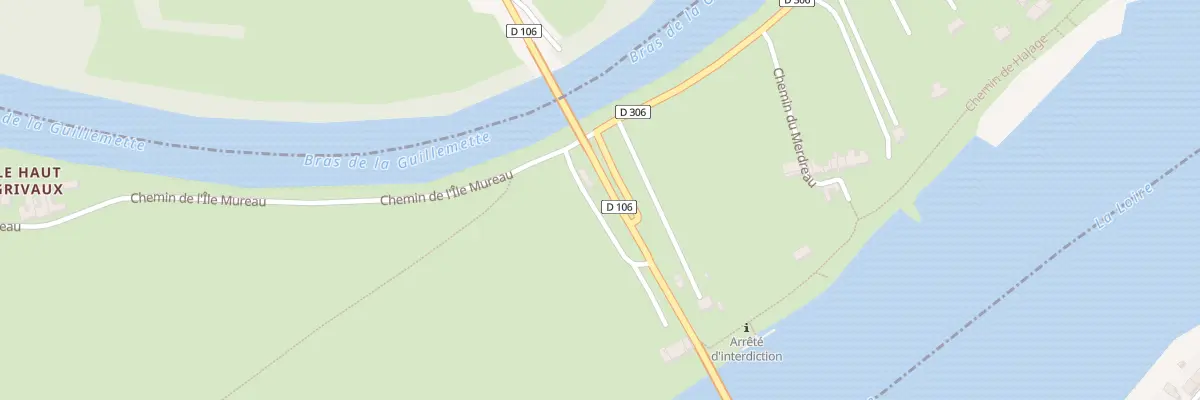 Plan du 1 Rampe de la Guillemette à Béhuard