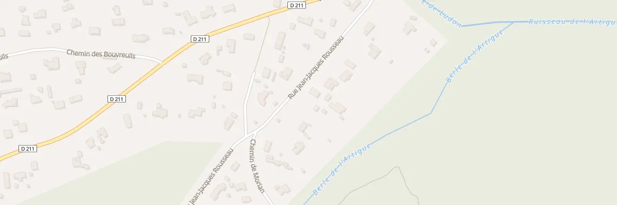 Plan du 1248 Rue Jean-jacques Rousseau au Pian-Médoc