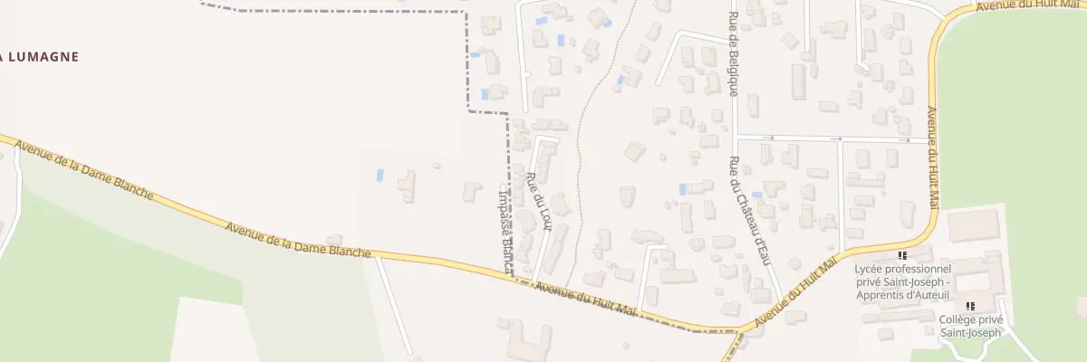 Plan du 20 Rue du Lout à Blanquefort