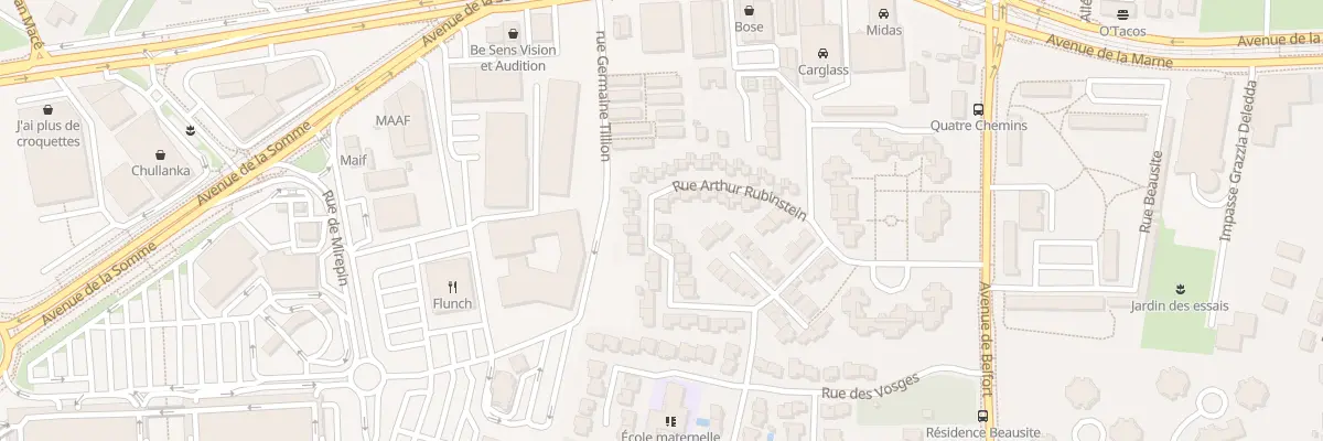 Plan du 32 Rue Arthur Rubinstein à Mérignac