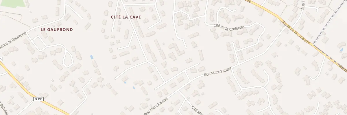Plan du 76F Rue André Lafon à Blaye