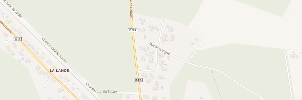 Plan du 127 Rue de la Treille à Saint-Martin-d’Oney