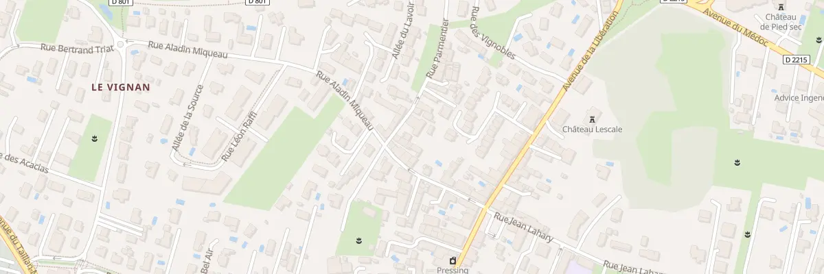 Plan du 39B Rue Parmentier à Eysines