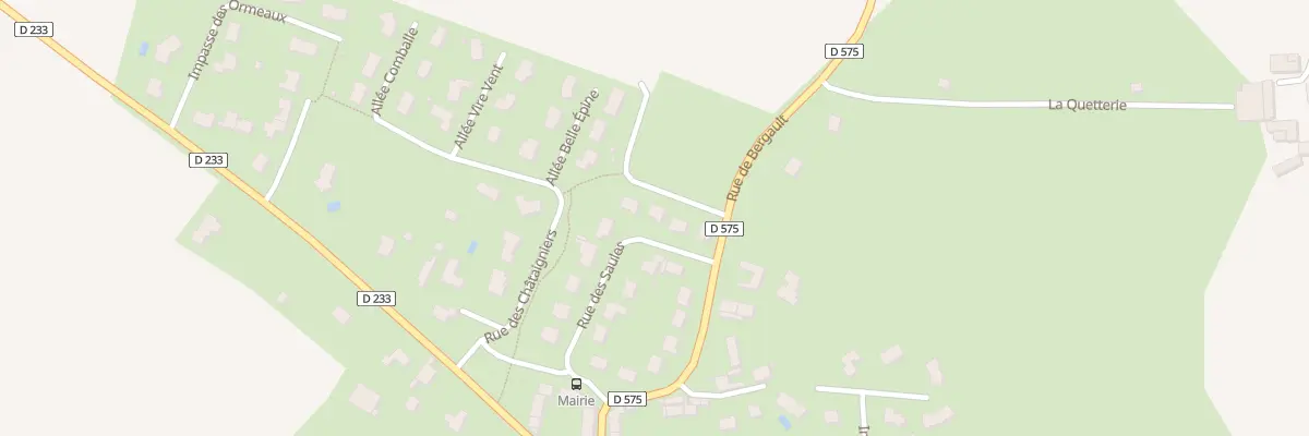 Plan du 4 Rue des Saules à Maisoncelles-du-Maine