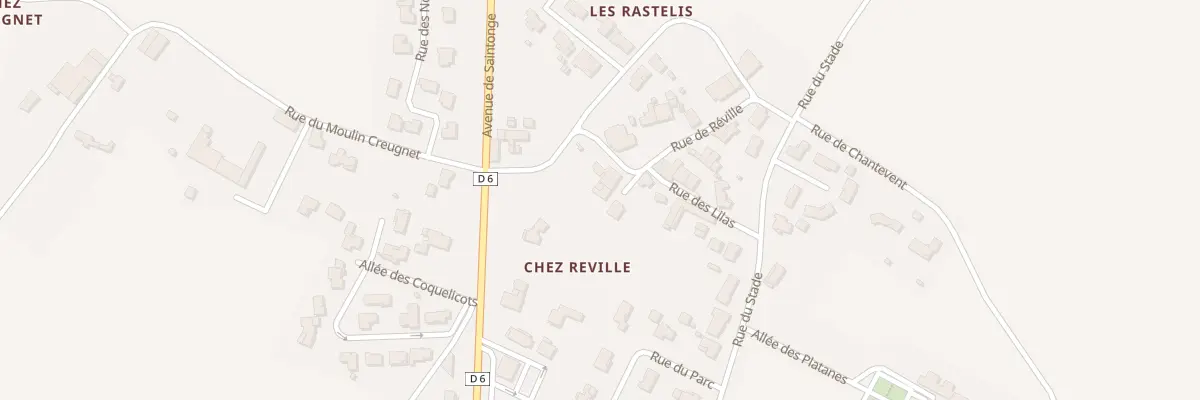 Plan du 6 Imp des Glycines à Tesson