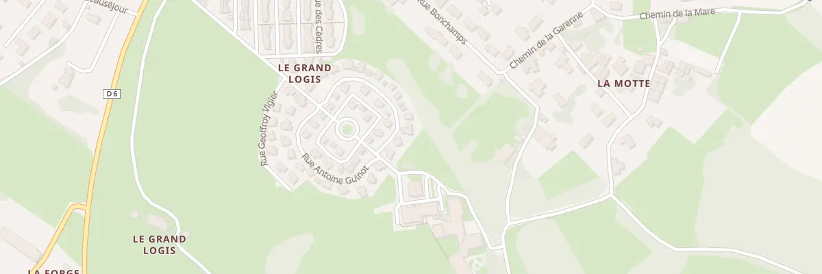 Plan du 20 Rue Louise Monge à Thénac