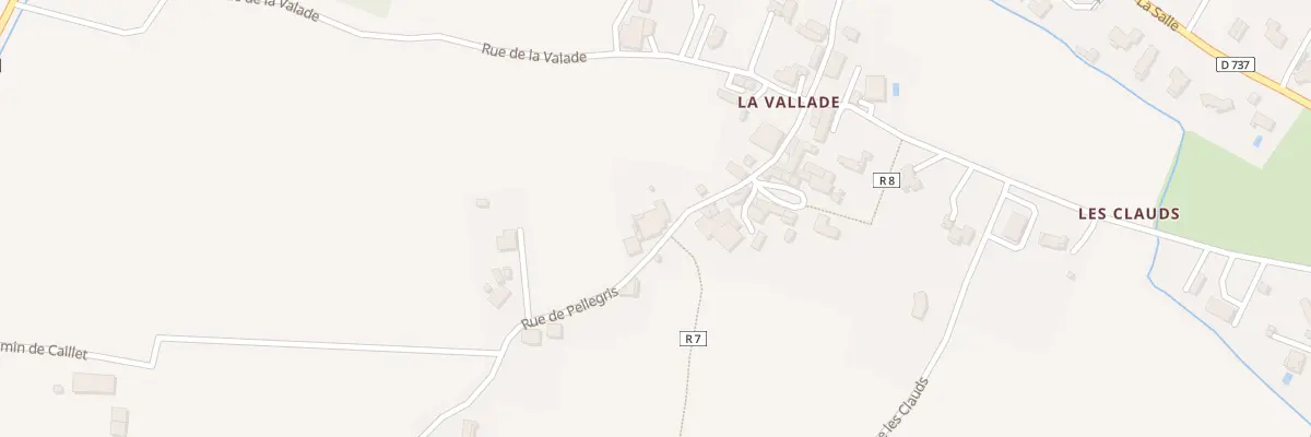 Plan du 61 La Valade à Saint-Genès-de-Blaye