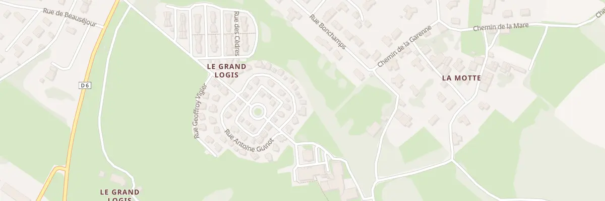 Plan du 18 Rue Louise Monge à Thénac