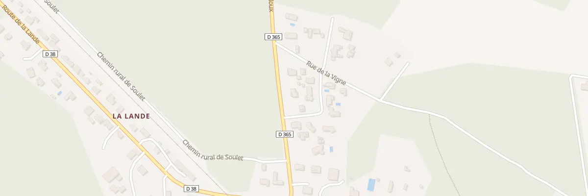 Plan du 164 Rte de Geloux à Saint-Martin-d’Oney