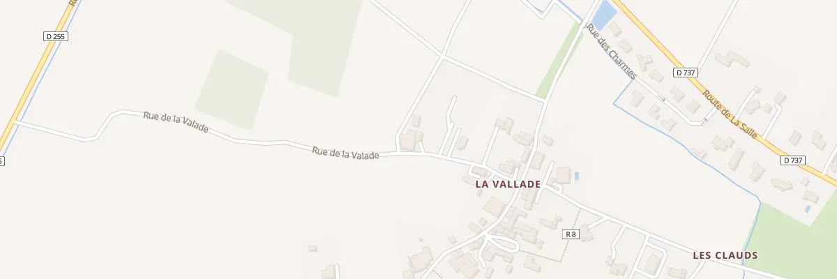 Plan du 580 Rue de la Valade à Saint-Genès-de-Blaye