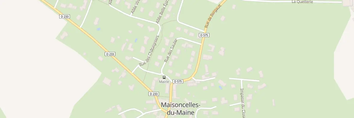 Plan du 7 Rue des Saules à Maisoncelles-du-Maine
