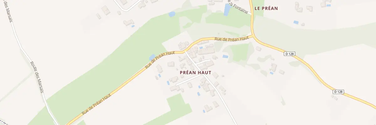Plan du 4B Che de Préan-Haut à Saintes
