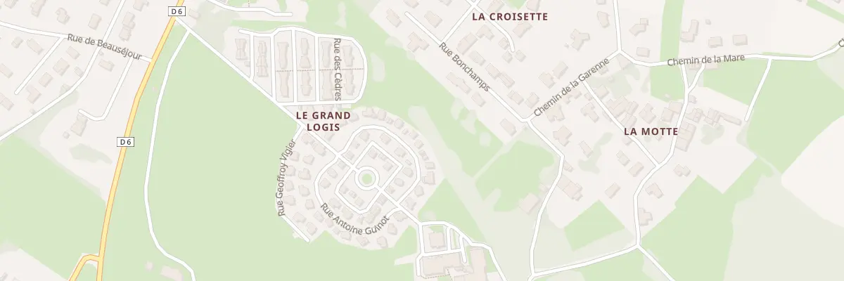 Plan du 16 Rue Louise Monge à Thénac