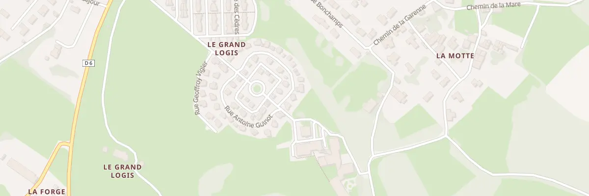Plan du 22 Rue Louise Monge à Thénac