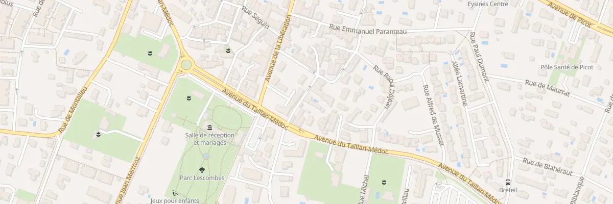 Plan du 9 Rue Raymond Renouil à Eysines