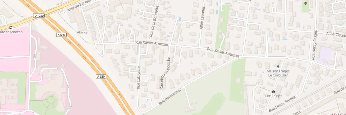 Plan du 59 Rue Xavier Arnozan à Pessac