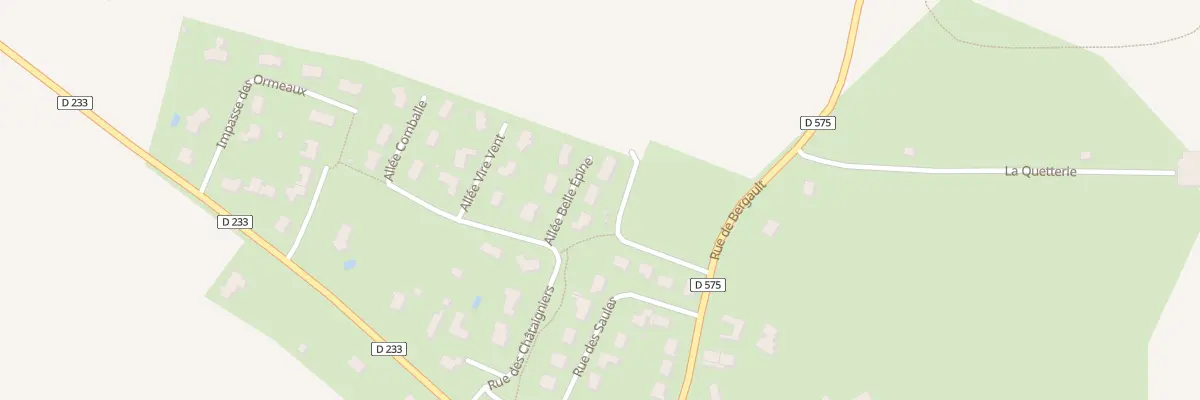 Plan du 2 All Belle Épine à Maisoncelles-du-Maine
