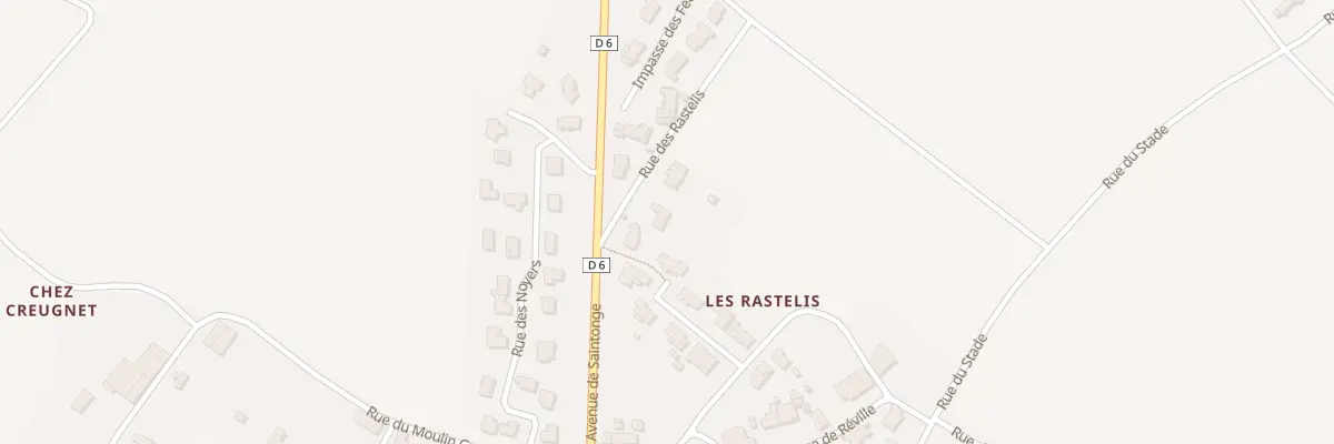 Plan du 4 Rue des Rastelis à Tesson