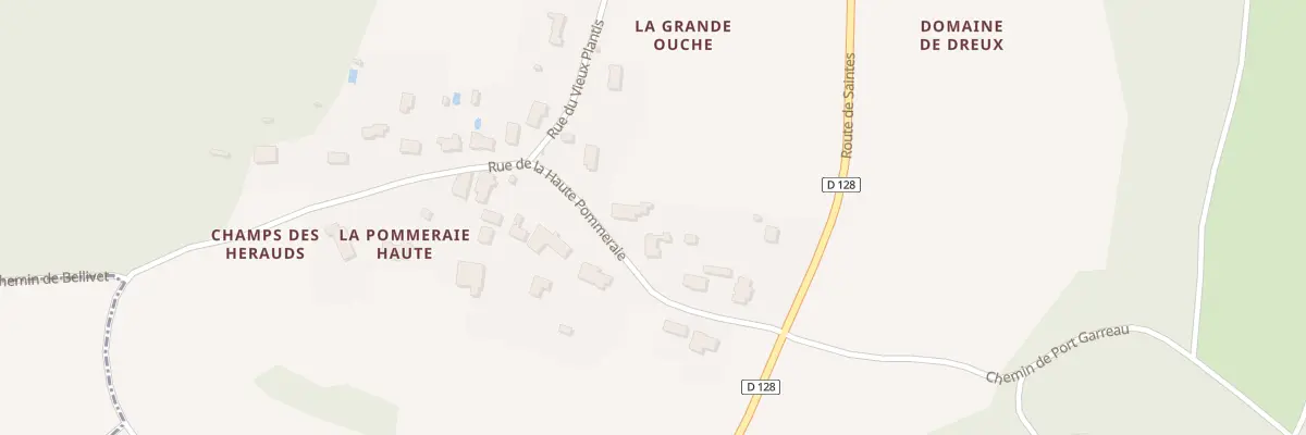 Plan du 8 Rue de la Haute Pommeraie à Port-d’Envaux