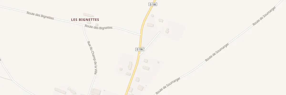 Plan du 44 Rte du Mont Pincon - St Jean à Terres de Druance