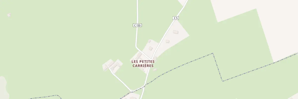 Plan du 6 Rte des Petites Carrières à Villy-Bocage