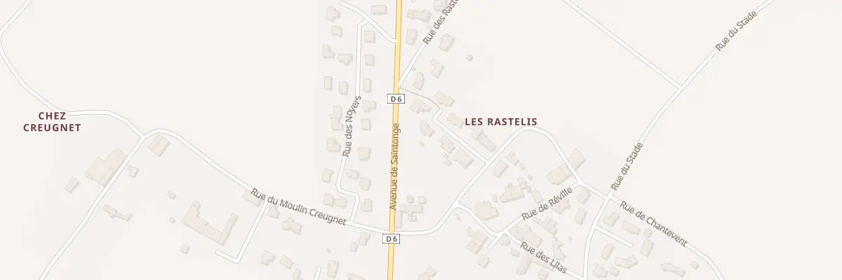 Plan du 5 Rue des Acacias à Tesson