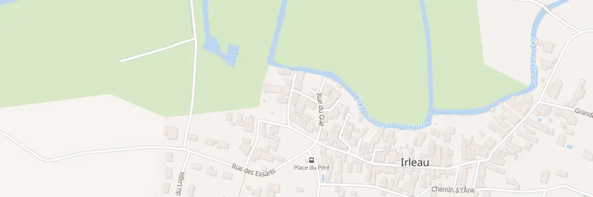 Plan du 10 Rue du Péré au Vanneau-Irleau