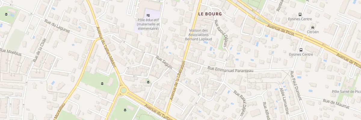 Plan du 108 Av de la Libération à Eysines