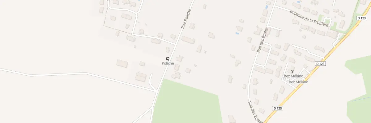 Plan du 21 Rue Poliche au Vanneau-Irleau
