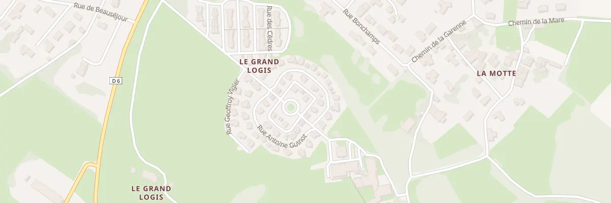 Plan du 3 Rue du Seigneur de Boisrond à Thénac