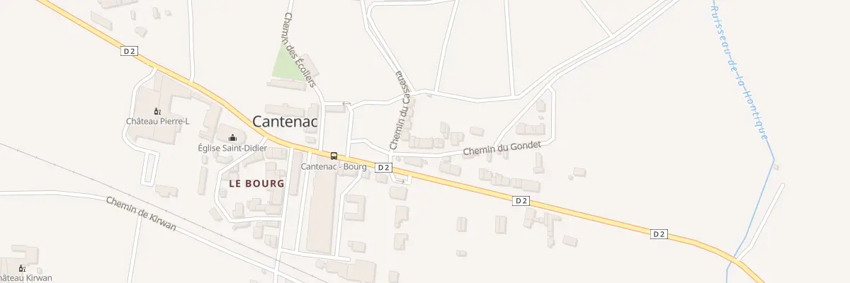 Plan du 6A Che du Gondet à Margaux-Cantenac