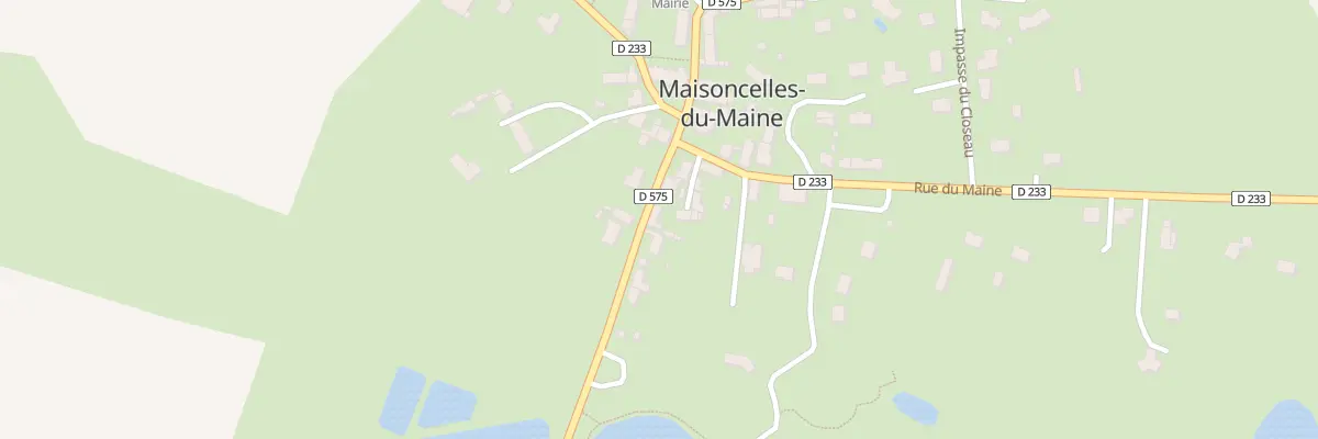 Plan du 3 Rue d’Anjou à Maisoncelles-du-Maine